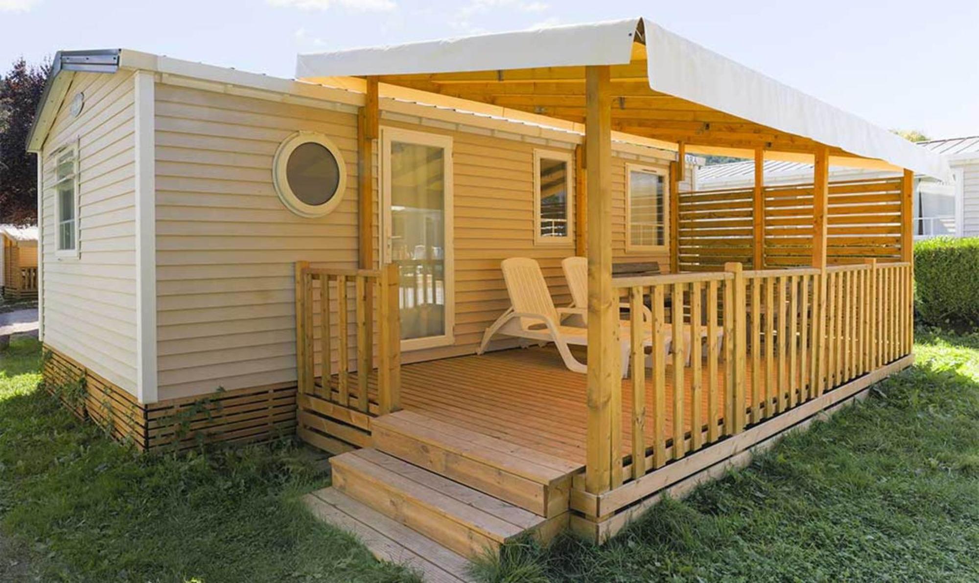 Camping Paradis Marmotel Saint Geniez d'Olt Bagian luar foto