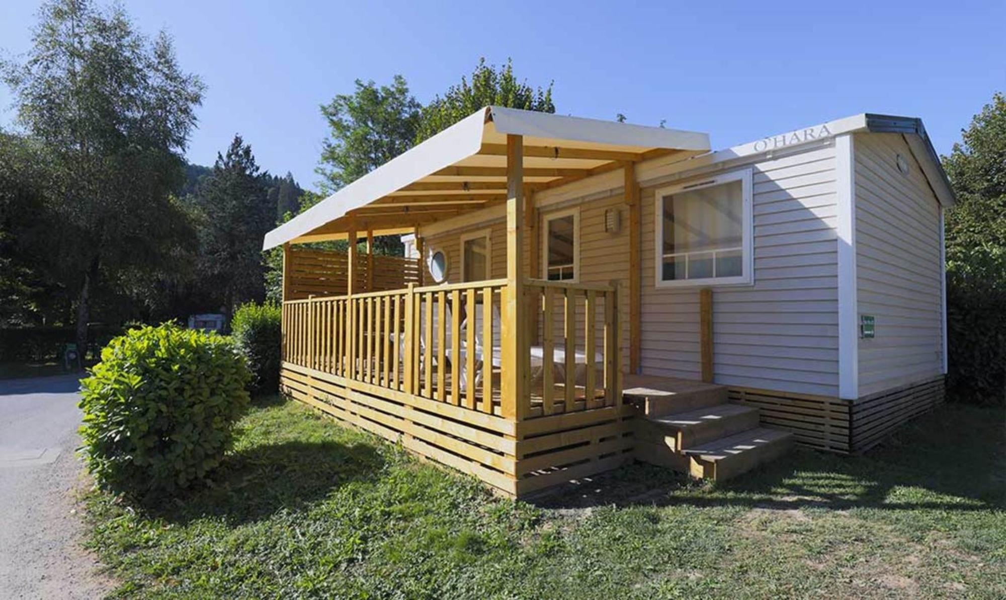 Camping Paradis Marmotel Saint Geniez d'Olt Bagian luar foto