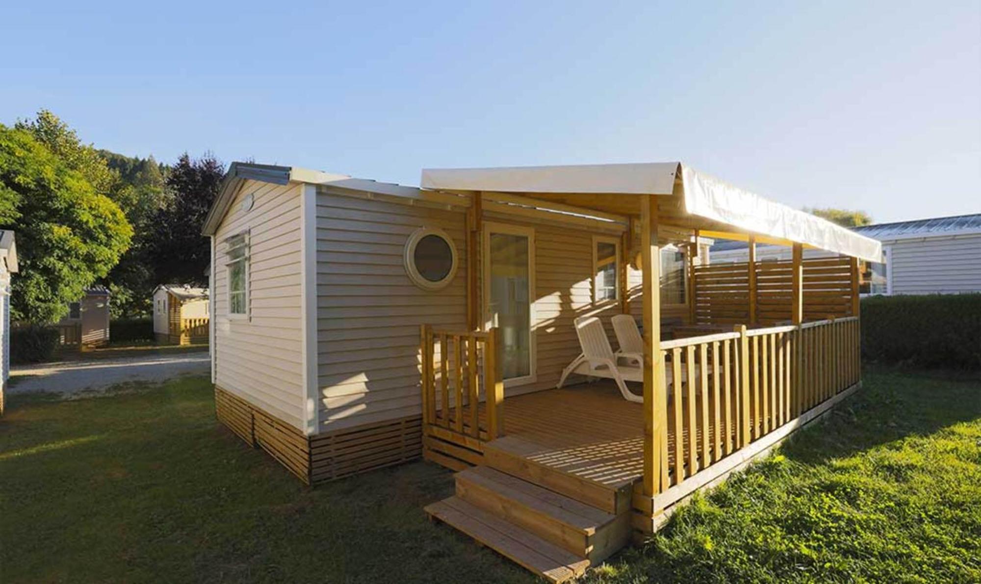 Camping Paradis Marmotel Saint Geniez d'Olt Bagian luar foto