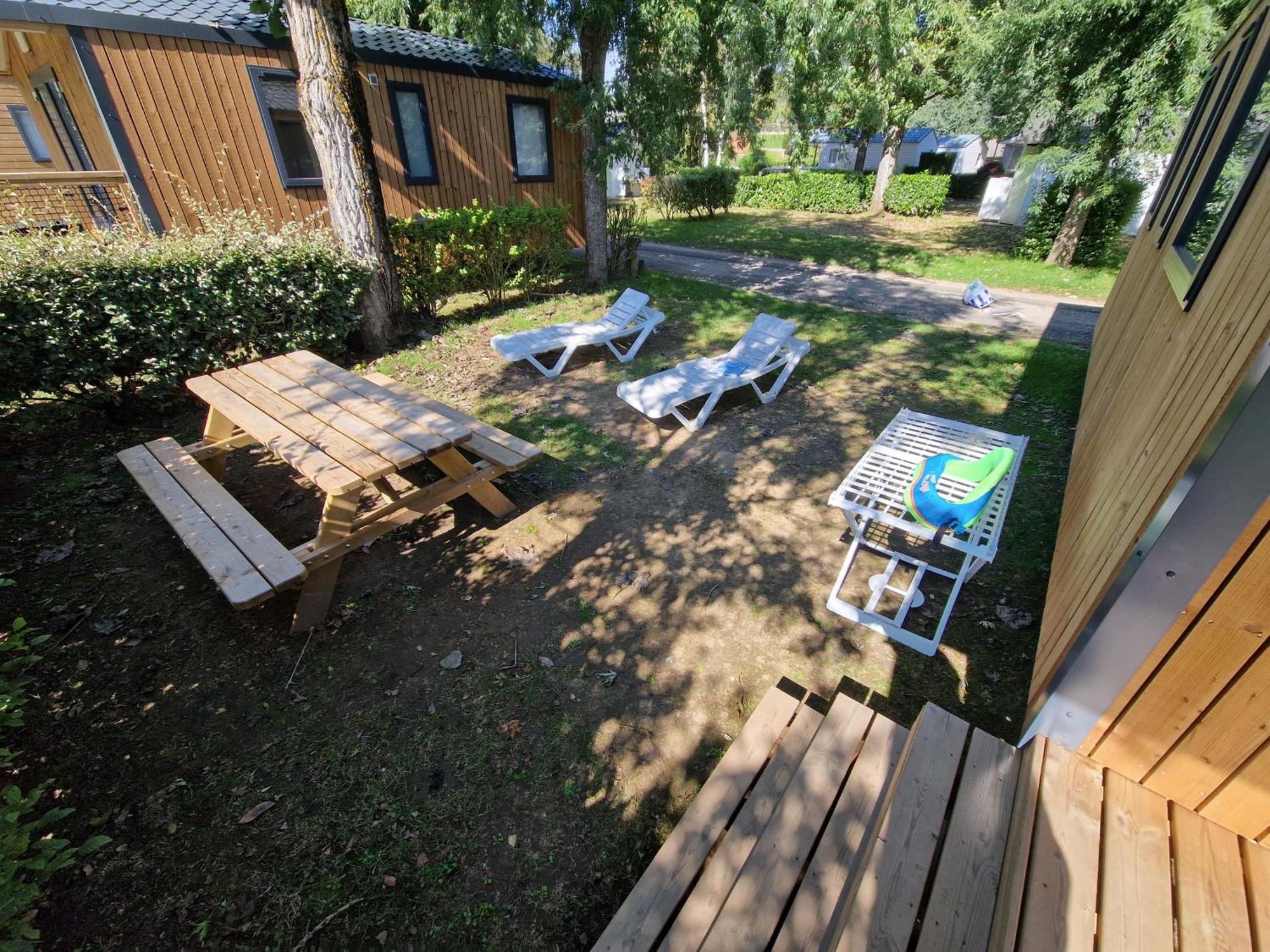 Camping Paradis Marmotel Saint Geniez d'Olt Bagian luar foto